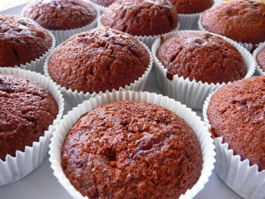 Muffin dolci con farina di Grilli ricetta