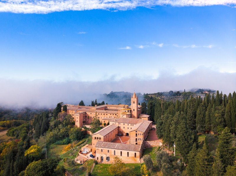 Abbazia di Monte Oliveto Maggiore cosa vedere e cosa fare