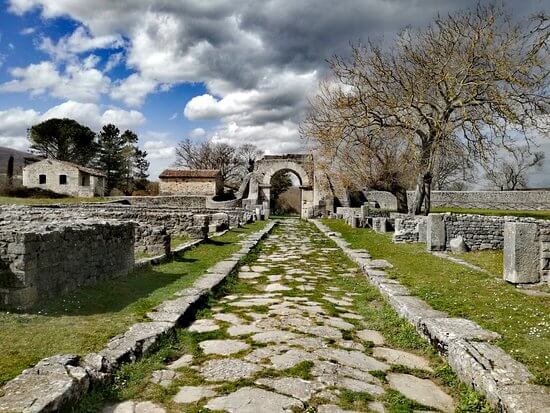 Larea archeologica di Altilia Sepino