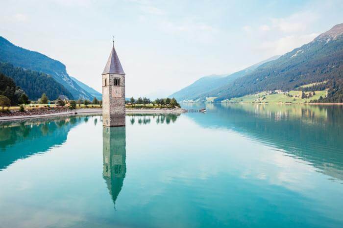 lago di resia guida viaggio cosa fare