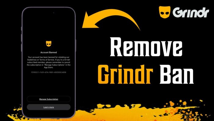 grindr ban guida come risolvere e recuperare il profilo