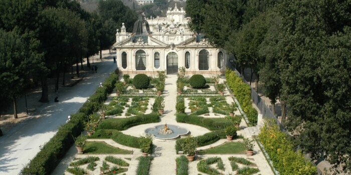 giardini segreti a villa borghese