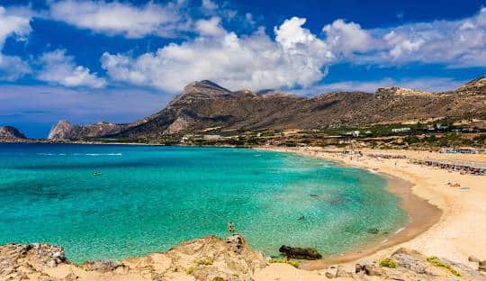 falassarna beach spiaggia a creta