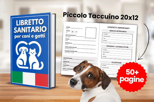 libretto sanitario per cani e gatti